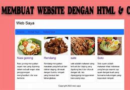 Cara Membuat Website Pariwisata Dengan Html